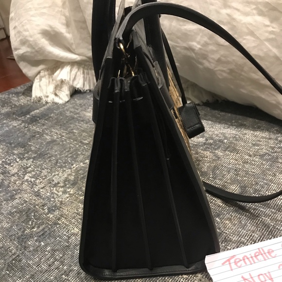 ysl saint laurent sac du jour leopard calfskin - Picture 4 of 7